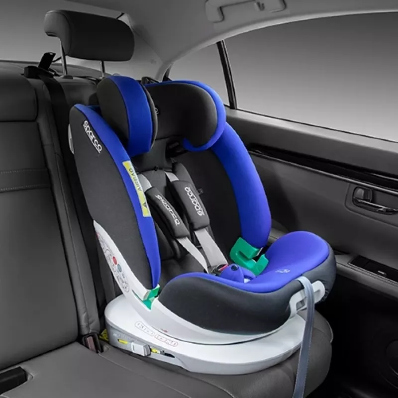 Silla de coche infantil Sparco SK3000 azul SK3000I_BL, regulable 40–150 cm