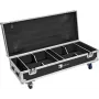 Flightcase Roadinger 31005145 para 8x AKKU IP UP-4 QuickDMX con función de carga