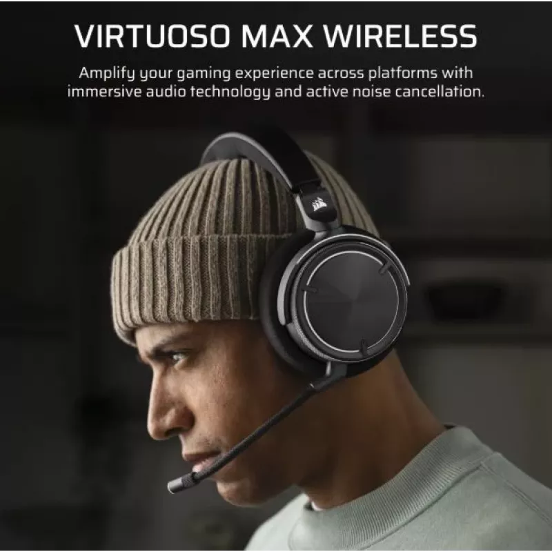 Auriculares Virtuoso Max Wireless Carbon