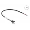 Convertidor serie DeLOCK 90781 repetidor aislador USB 2.0 RS-232 negro verde