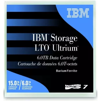 Cinta de datos IBM LTO Ultrium 7 cartucho de datos 6 TB sin usar