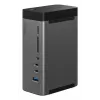 Hub Belkin Connect USB Type-C 10000 Mbit/s Gris