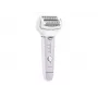 Depiladora Panasonic ES-EY30A – 60 pinzas, 3 velocidades, en húmedo y en seco, a pilas, blanco/lila