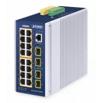Switch gestionado Layer-3 Gigabit Ethernet PLANET IGS-6325-16P4S 16 puertos PoE