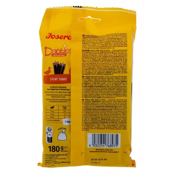 JOSERA Denties pato con zanahoria - Snack para perros - 180g