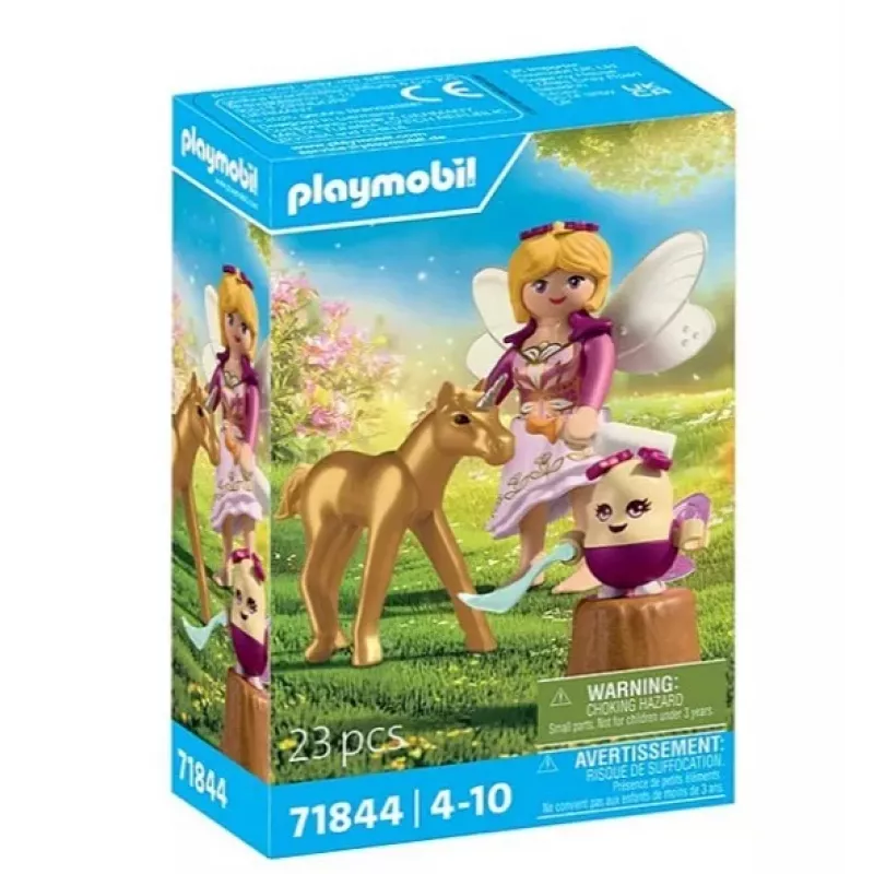 71844 Magic Unicorns: potro de unicornio dorado con hada