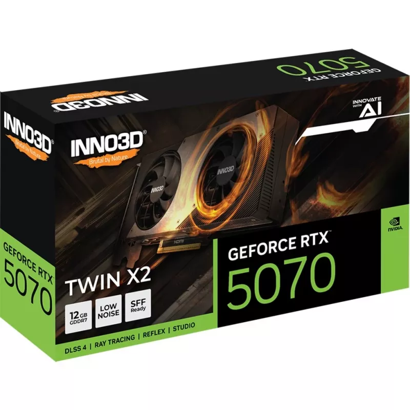 Tarjeta gráfica INNO3D GeForce RTX 5070 12GB GDDR7