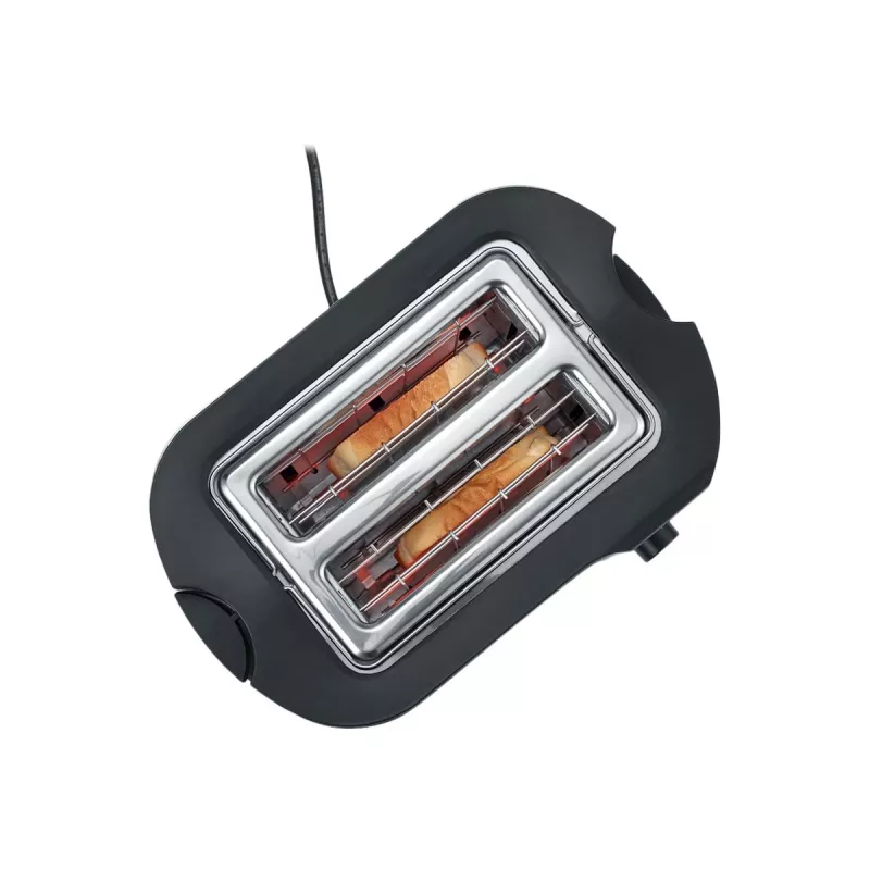 Severin 2589 2 rebanadas 800 W Negro, Acero inoxidable
