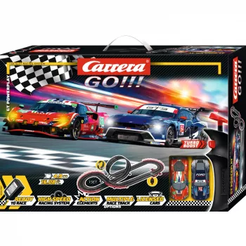 Circuito de slot CARRERA GO!!! GT Powerplay – Set Carrera GO!!! GT Powerplay