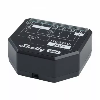 Set de 2 controladores Shelly 2PM Gen4 Zigbee/Matter