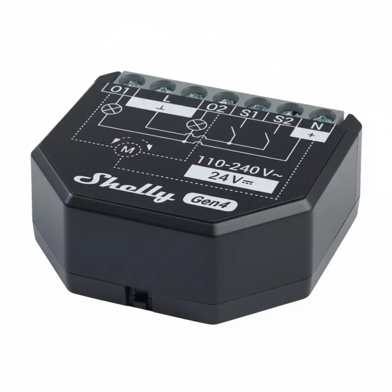 Set de 2 controladores Shelly 2PM Gen4 Zigbee/Matter