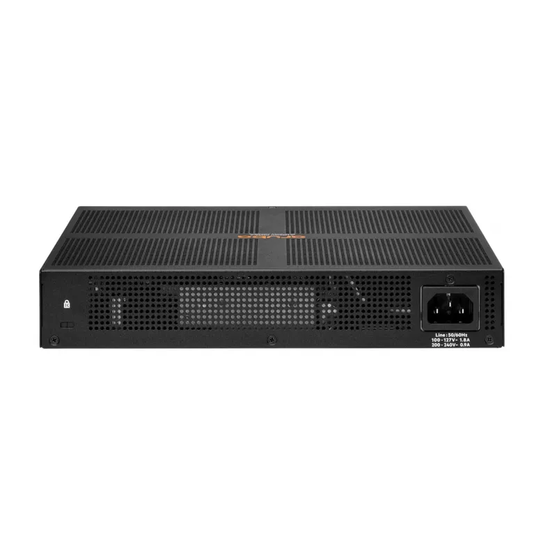 HPE Aruba Networking 6100 12G Class4 PoE 2G/2SFP+ 139W Managed L3 Gigabit Ethernet (10/100/1000) Power over Ethernet (PoE) 1U Negro