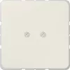 JUNG Tapa ciega con soporte 561B ST550 salida de cable 6-8mm blanco 561B (561B)