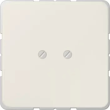 JUNG Tapa ciega con soporte 561B ST550 salida de cable 6-8mm blanco 561B (561B)