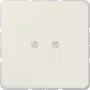 JUNG Tapa ciega con soporte 561B ST550 salida de cable 6-8mm blanco 561B (561B)