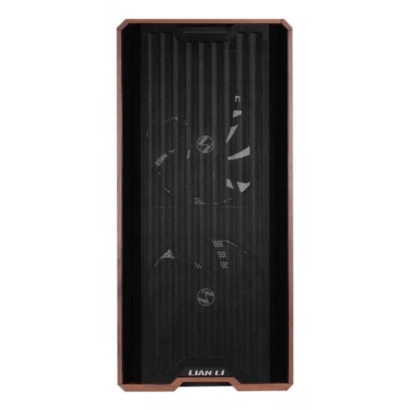 Caja de PC Lian Li Lancool LAN217X Midi Tower Negra, Madera