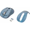 Ratón inalámbrico YENKEE YMS2010BE de doble modo ergonómico, receptor USB 2,4 GHz + Bluetooth 5.1, DPI de 4 niveles 1000–3200, 6 botones