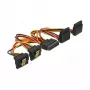 Cable de alimentación interno DeLOCK 60153 0,15 m 4 x SATA 15 polos