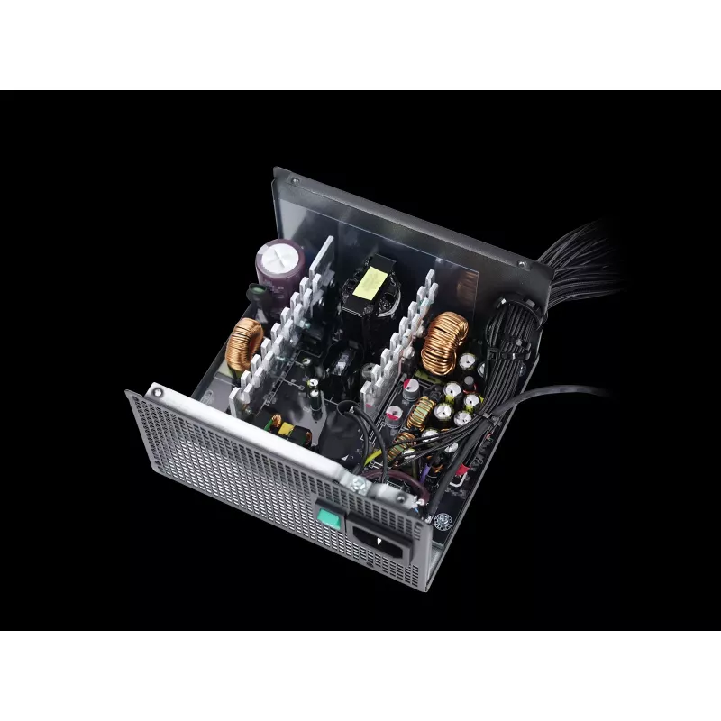 Fuente de alimentación DeepCool PF700X 700W ATX, 80 PLUS Bronze, 700 W, 1x ventilador de 120 mm, 24 pines, 2x 4+4 CPU, 4x 6+2 PCIe, 6x SATA