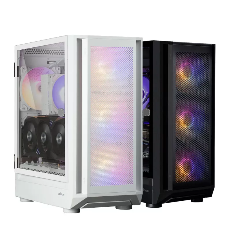 Caja de PC Zalman i6 White, ATX, blanca