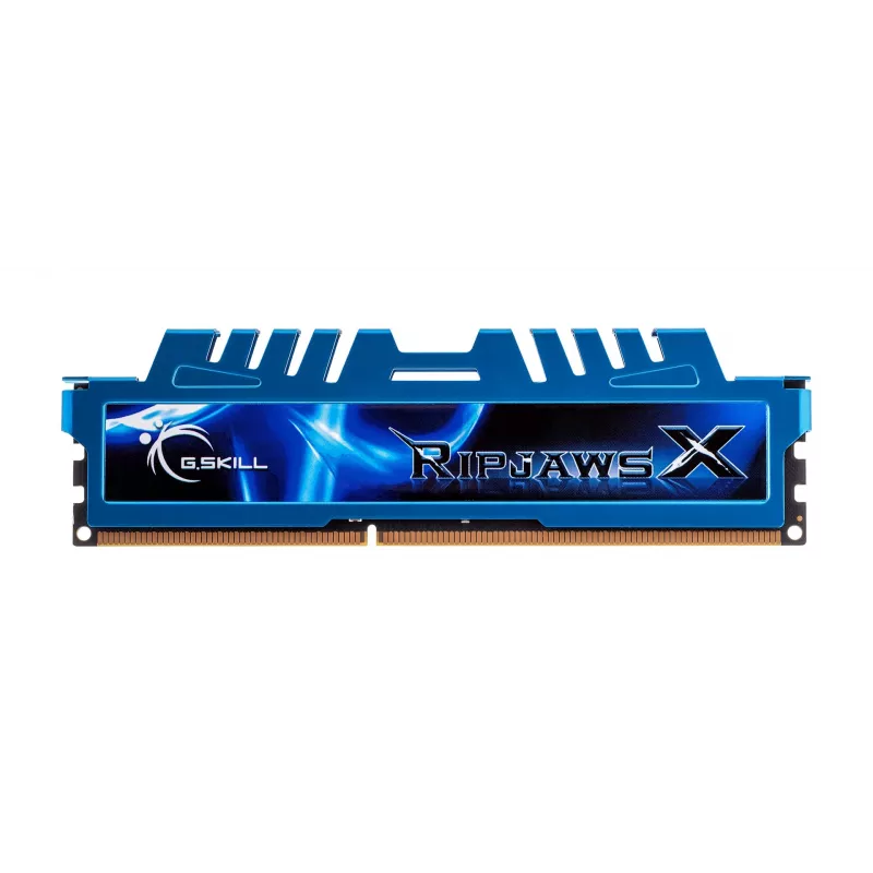 Memoria de sobremesa DDR3 16GB (2x8GB) 2133MHz G.SKILL RipjawsX DIMM 240 pines, 1,6V, CL12, doble canal, disipador