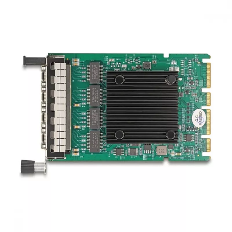 DeLOCK 88300 tarjeta de red OCP 3.0, 4 x RJ45 Gigabit LAN
