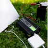 Inversor Green Cell INV10 2000 W, 12 V DC a 230 V AC, salida Type-C, 50 Hz, negro