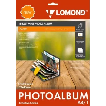 Álbum de fotos Lomond Mini Album 1500116 Páginas cuadradas mate pequeñas 32×40 mm