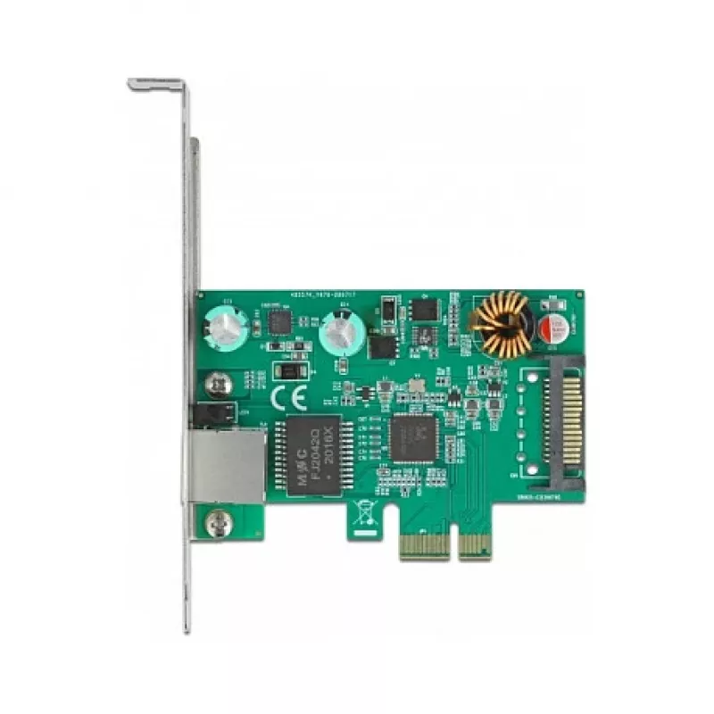 Tarjeta PCI Express x1 DeLOCK RTL8125 2.5 Gigabit LAN PoE+