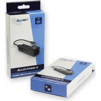 Adaptador Allnet ALL0174XG-A 2.5 GBit/s LAN (10/100/1000 MBit/s), USB 3.2 Gen 1 (USB 3.0) (189261)