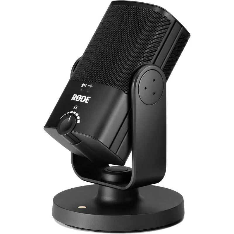Micrófono USB compacto Rode NT-USB-MINI con soporte magnético extraíble