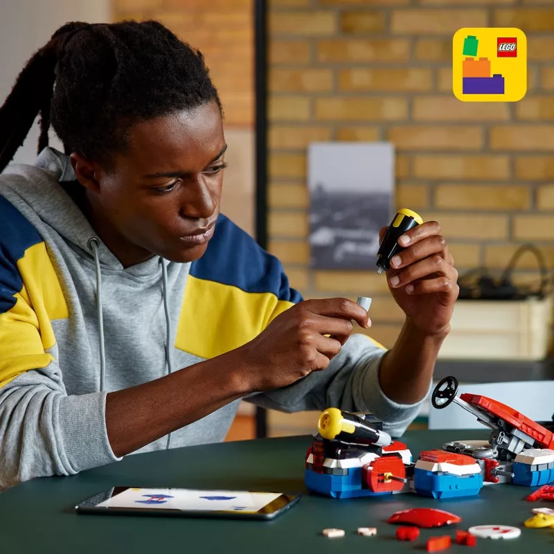 72037 Super Mario Mario Kart: Mario y kart estándar, juguete de construcción