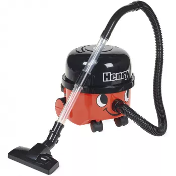 Casdon Henry Aspirador de juguete para niños 72860 – juguete de rol, rojo