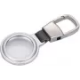 Llavero TROIKA soporte AirTag color plateado KR25-05/SI para Apple AirTag