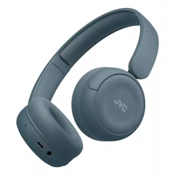 Auriculares JVC HA-S59W — con cable e inalámbricos Bluetooth, supraaurales, diadema, 20–20000 Hz, cable de 1,2 m, azul