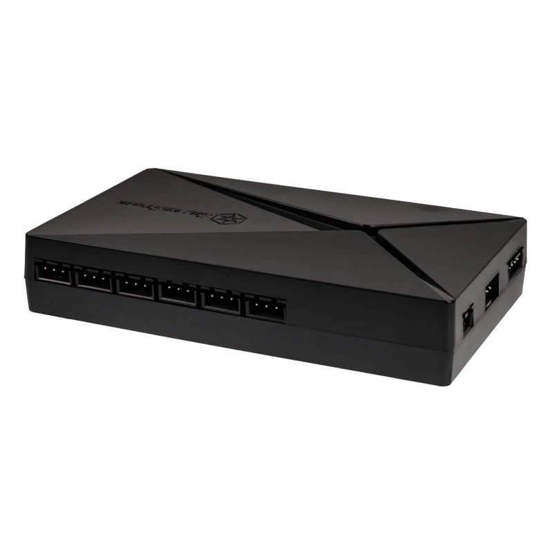 SilverStone SST-LSB02-E - hub LED ARGB, controlador - negro