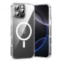 Funda protectora Vention KUGT0-40 para iPhone 16 Pro Max — transparente, compatible con MagSafe