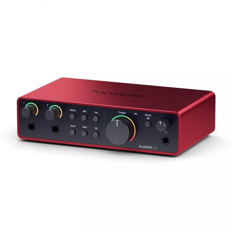 Focusrite Scarlett 2i2 USB-C 4.ª generación interfaz de audio