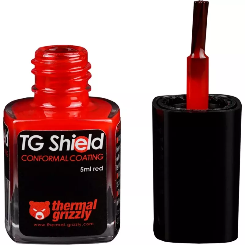 Pasta térmica Thermal Grizzly TG-ASH-050-RT, pasta térmica 5 ml, disponible en negro/rojo/transparente