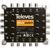 Multiswitch Televes MS58C 5x8 con Nevo recpower en cascada