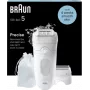Depiladora BRAUN Silk Epil 5 5-060 – depiladora con cable con 28 pinzas y sistema de masaje