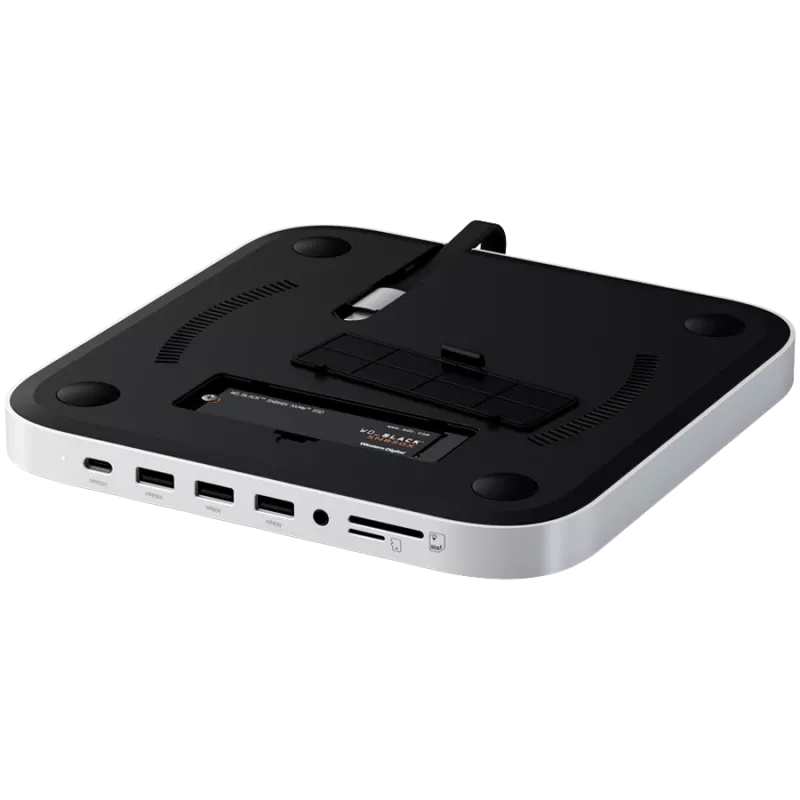 Dock para portátil Satechi ST-GMMSHS con cable USB 3.2 Gen 2 Type-C blanco