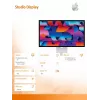 STUDIO DISPLAY STANDARD /ALTURA AJUSTABLE/1M
