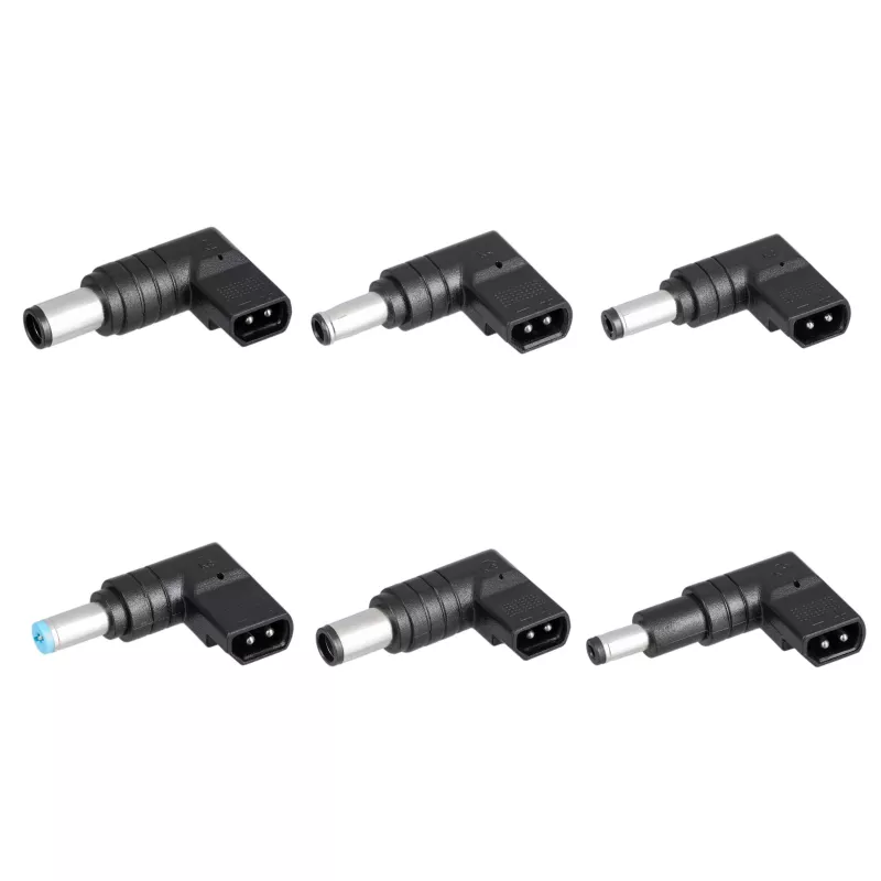 Fuente de alimentación universal para portátil Akyga AK-NU-12 65 W, 18,5–20 V, 6 conectores intercambiables, negra