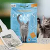 Arena para gatos de bentonita Golden Grey White Hygienic, 7 kg