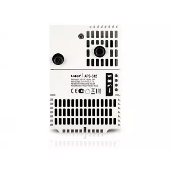 Fuente de alimentación Satel APS-612 con cable 265 V blanco 122 mm x 84 mm x 78 mm