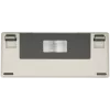 LORGAR KBP7075W, Teclado gaming mecánico 75% inalámbrico Pro, Beige, distribución EN
