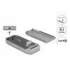 Carcasa para SSD DeLOCK 42033 gris M.2 PCI Express 40 Gbit/s