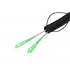 Cable de parcheo Extralink 2J SC/APC-SC/APC monomodo exterior dúplex G657A2 25 m