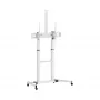 Soporte de suelo Sbox FS-3610 para televisores LED ultra grandes 60-100 100kg blanco